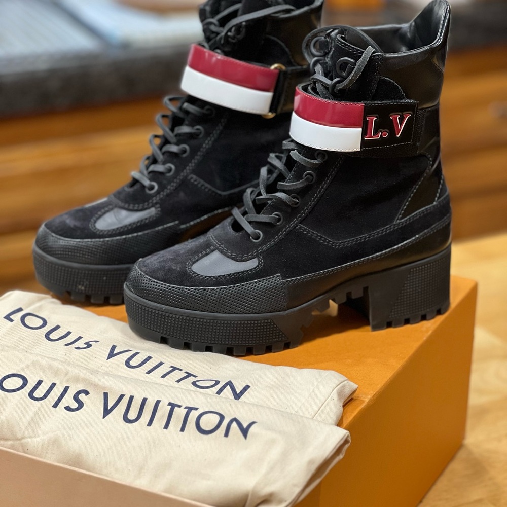Louis Vuitton Black Booties - Picture 2 of 8